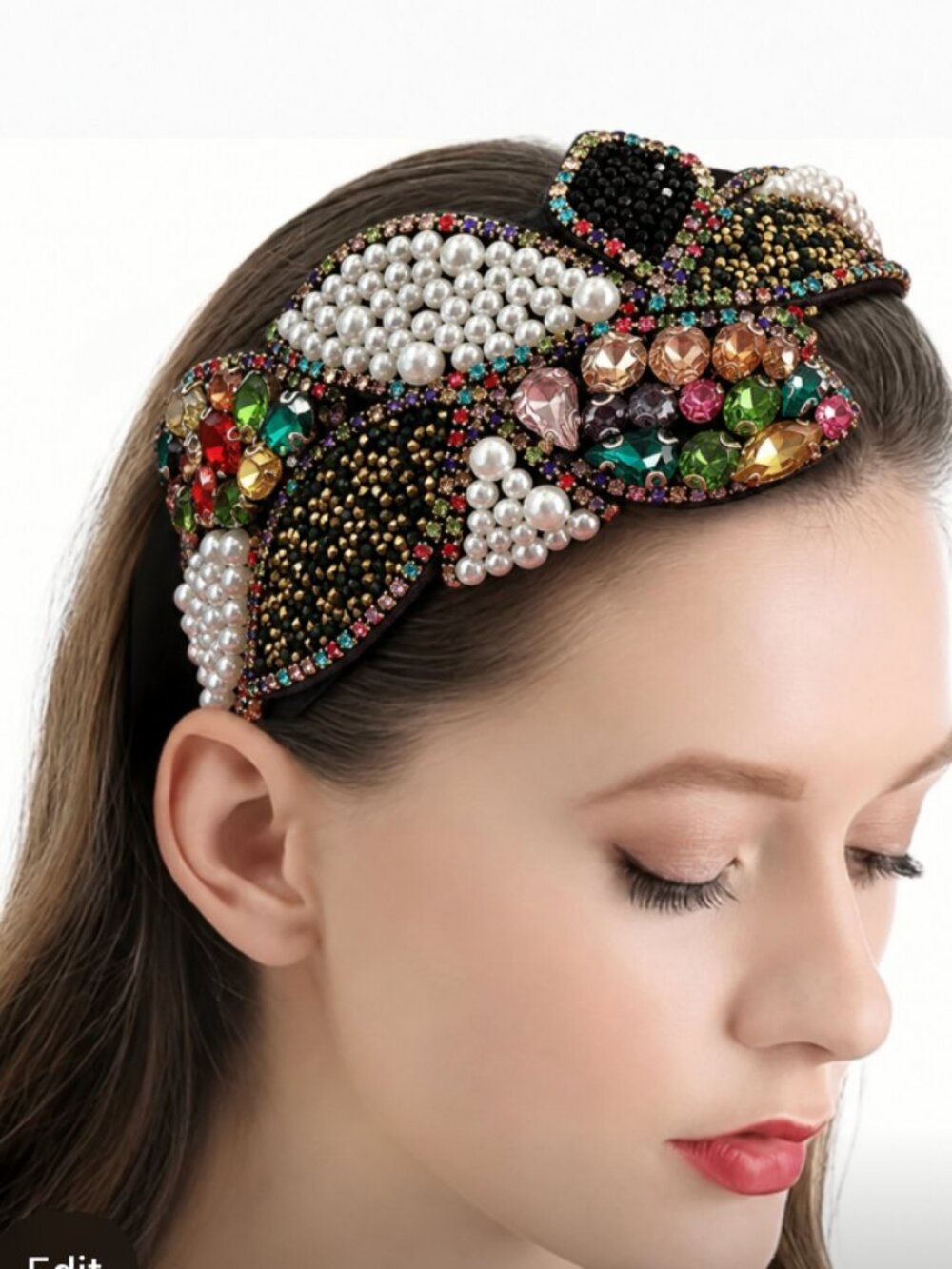 BOUTIQUE JEWELED HEADBAND